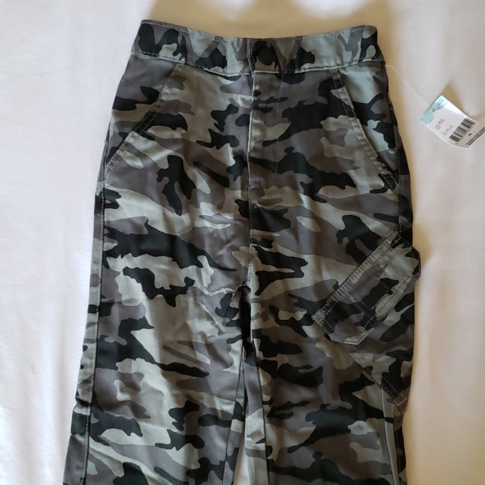 Boys Camo Cargo Joggers